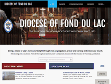 Tablet Screenshot of diofdl.org